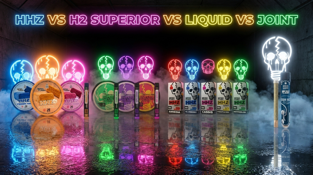 Welche Vape passt zu dir? HHZ, H2 Superior oder Liquid – der ehrliche Vergleich